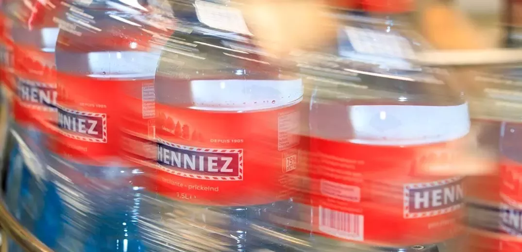 Henniez bottled water