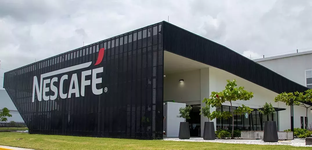 Nescafé coffee factory in Mexico