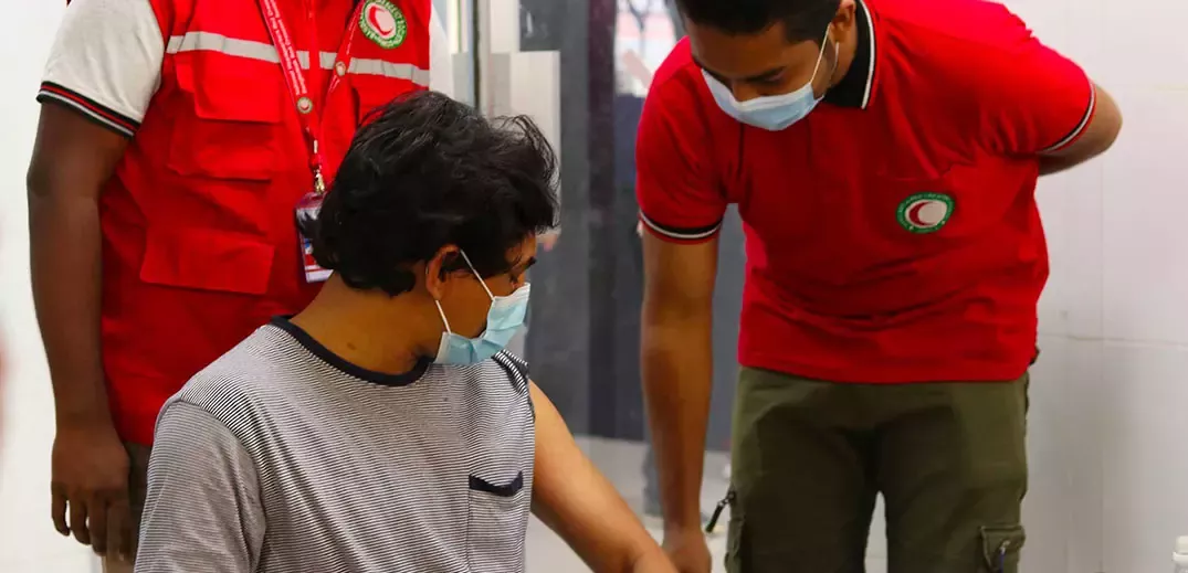 IFRC volunteers