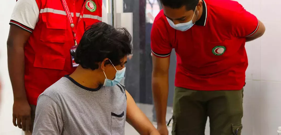 IFRC volunteers