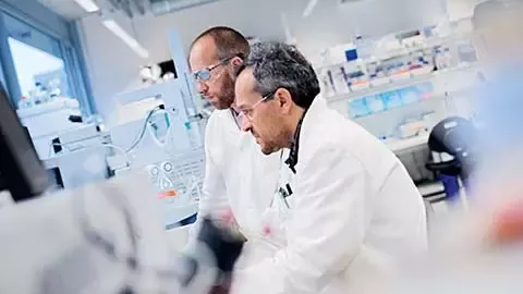 Scientists in the lab