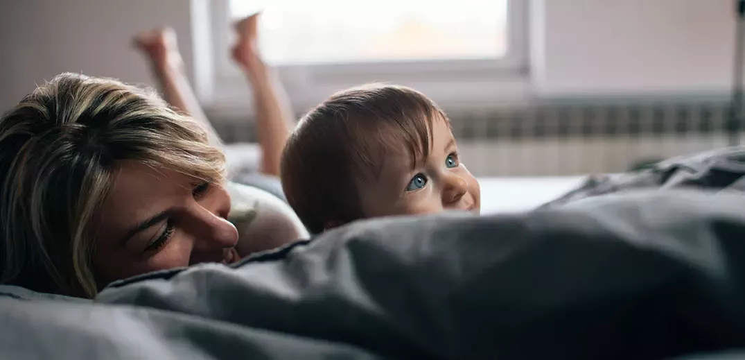 mother with baby