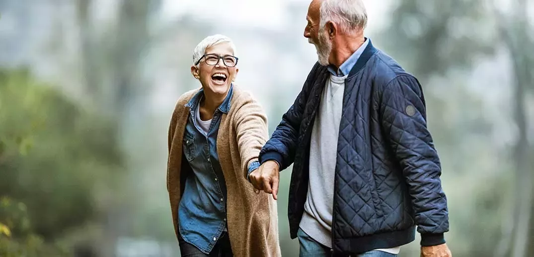 seniors walking