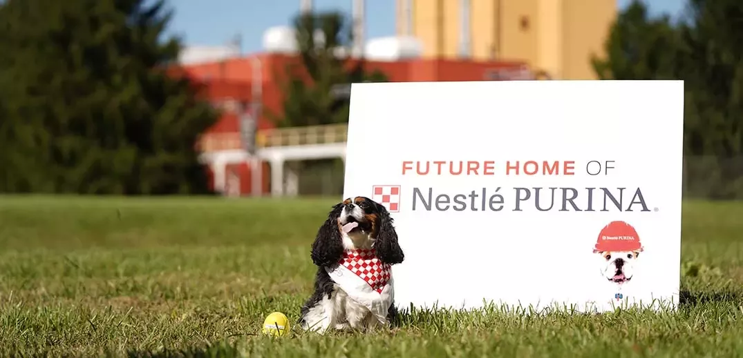 new Purina pet food plant