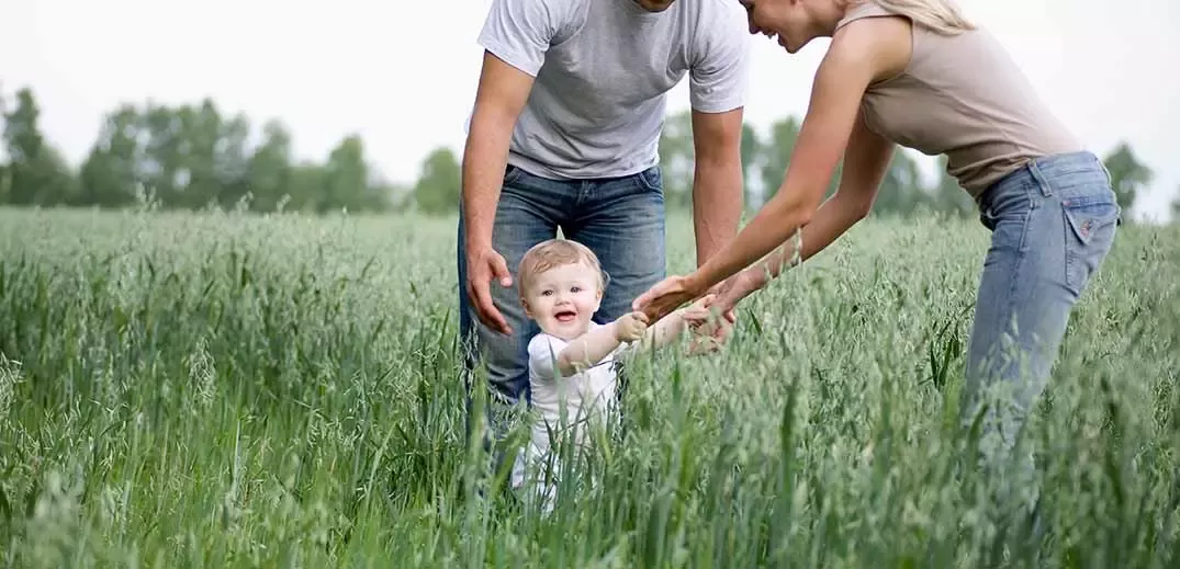 parents with toddler