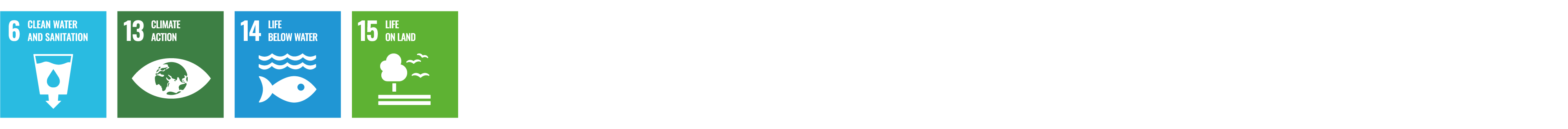 sustainability-water-L2-SDG SDG 6,13,14,15