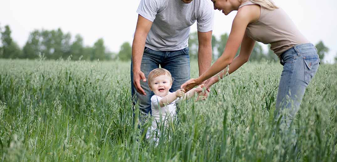 parents with toddler