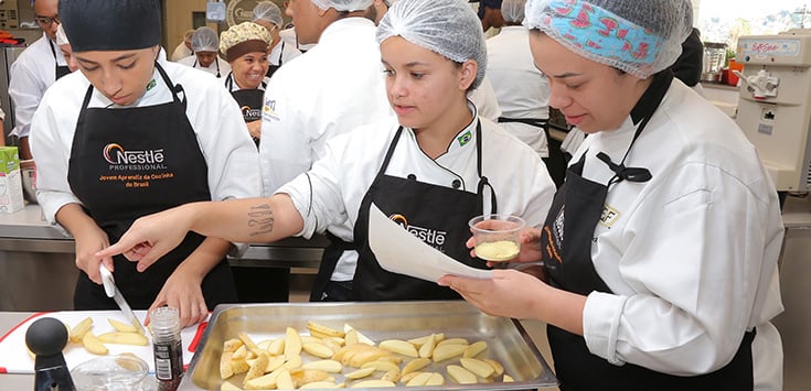 young chefs cooking young chefs cooking